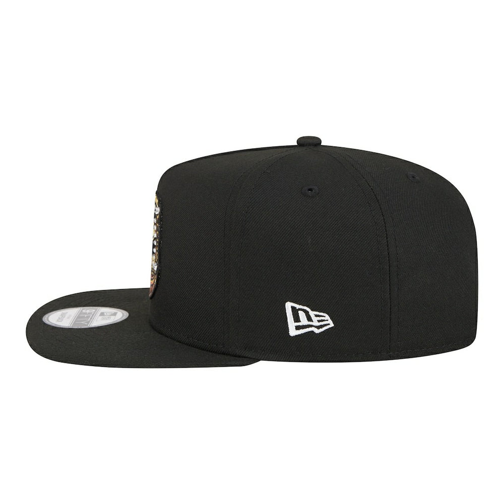 Kansas City Chiefs New Era Super Bowl Ring 9FIFTY A-Frame Adjustable Hat - Black Hats