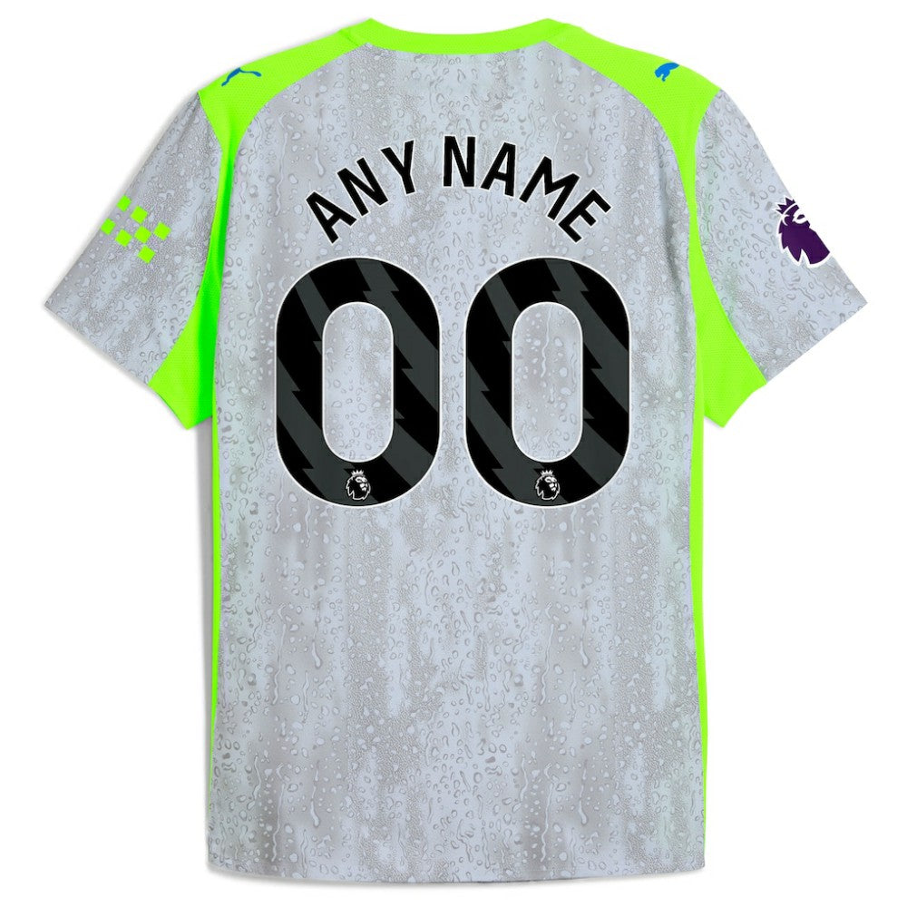 Manchester City 2025/26 Third Custom Jersey Green/Neon Green - Puma for sale