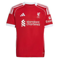 Mohamed Salah Liverpool Youth 2025/26 Home Replica Jersey Red - Adidas discount