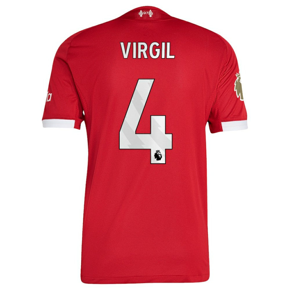 Virgil van Dijk Liverpool 2025/26 Home Jersey Red - Adidas sale