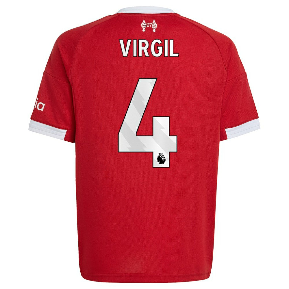 Virgil van Dijk Liverpool Youth 2025/26 Home Replica Jersey Red - Adidas outlet
