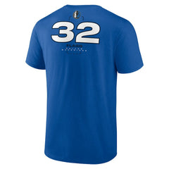 Cooper Flagg Dallas Mavericks Name & Number T-Shirt Blue