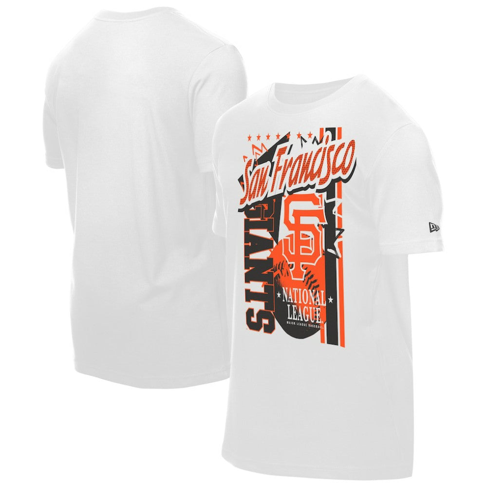 San Francisco Giants New Era Big Graphic Domestic T-Shirt - White T-shirts