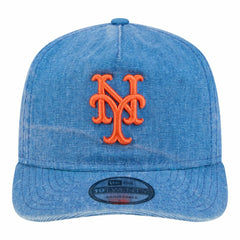 New York Mets New Era Throwback Denim Classic 19TWENTY Adjustable Hat - Royal Hats