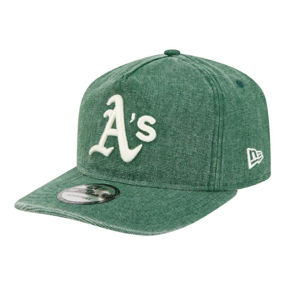 Athletics New Era  Denim Classic 19TWENTY Adjustable Hat - Green Hats