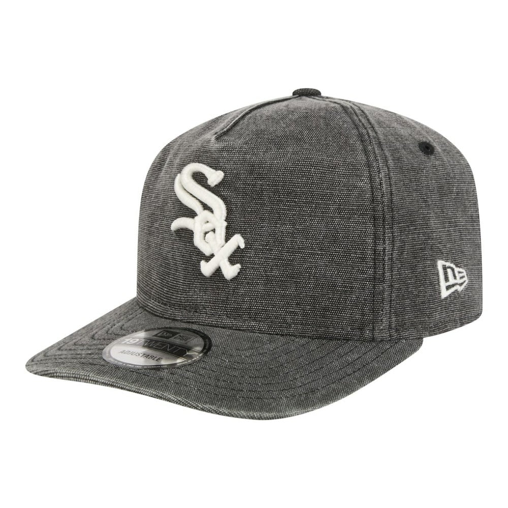 Chicago White Sox New Era  Denim Classic 19TWENTY Adjustable Hat - Black Hats