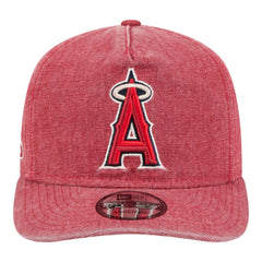 Los Angeles Angels New Era  Denim Classic 19TWENTY Adjustable Hat - Red Hats