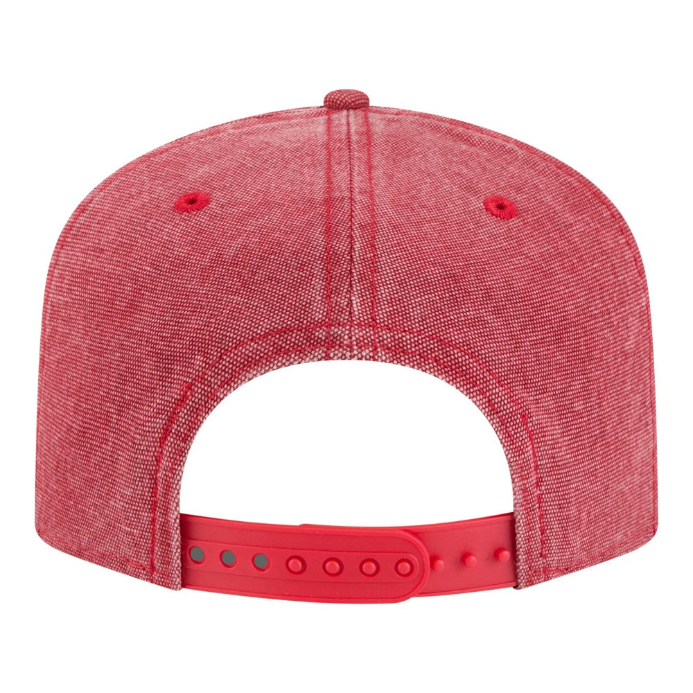 Los Angeles Angels New Era  Denim Classic 19TWENTY Adjustable Hat - Red Hats