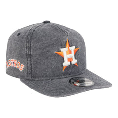 Houston Astros New Era  Denim Classic 19TWENTY Adjustable Hat - Navy Heather Hats