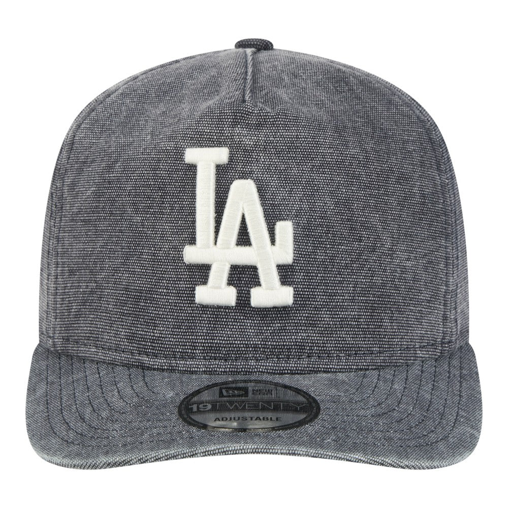 Los Angeles Dodgers New Era  Denim Classic 19TWENTY Adjustable Hat - Navy Heather Hats