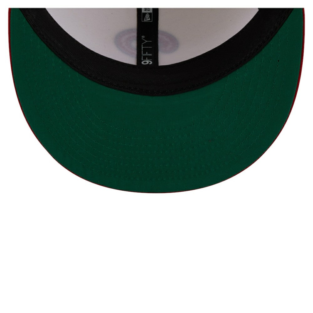 Philadelphia Phillies New Era Localized 9FIFTY Snapback Hat - Cream/Red Hats