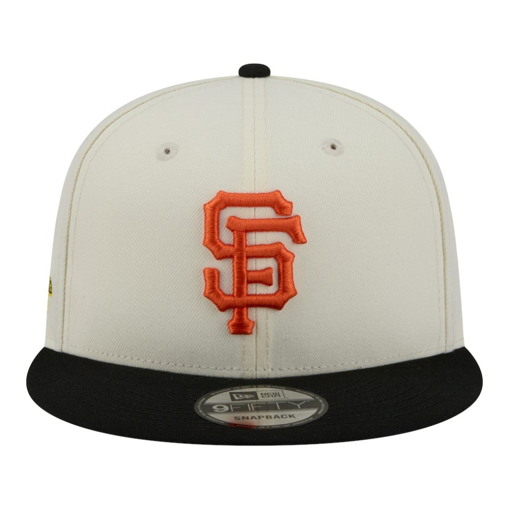 San Francisco Giants New Era Localized 9FIFTY Snapback Hat - Cream/Black Hats