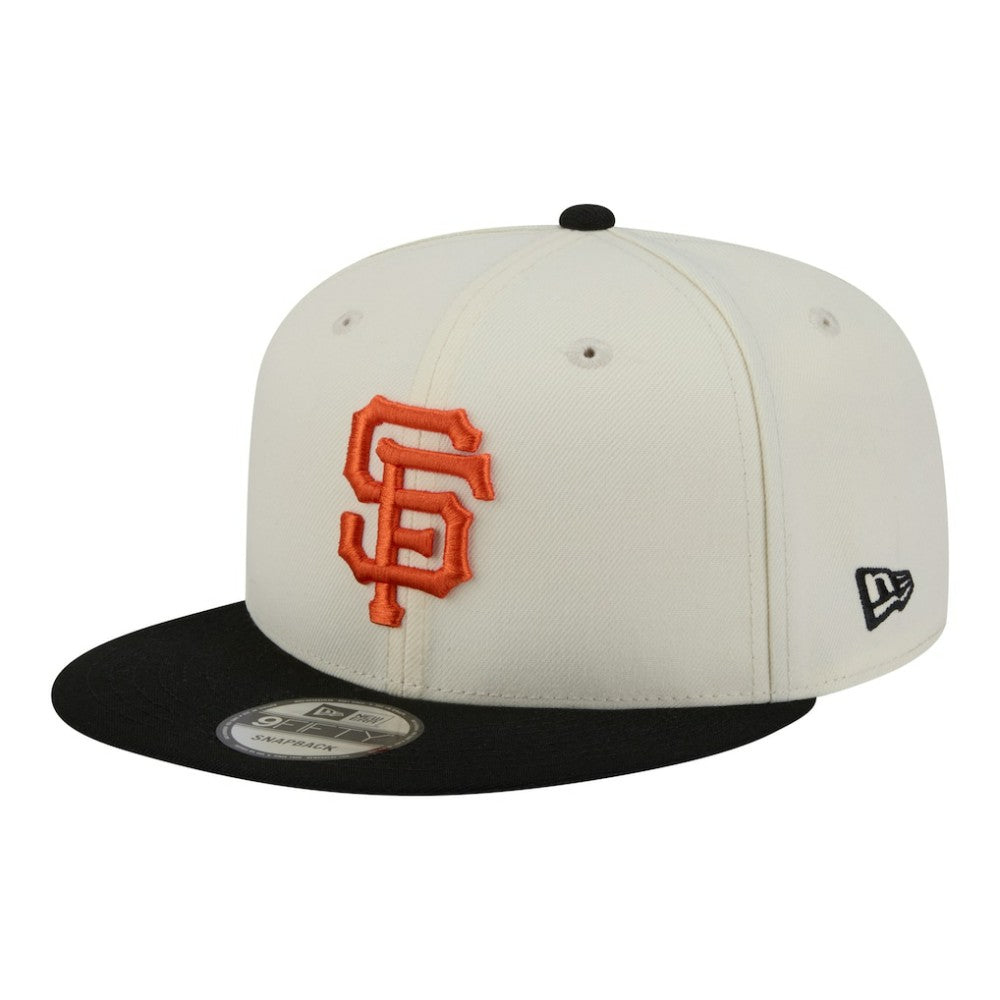San Francisco Giants New Era Localized 9FIFTY Snapback Hat - Cream/Black Hats