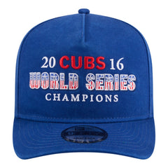 Chicago Cubs New Era 2016 World Series Champions Historic 9FIFTY A-Frame Snapback Hat - Royal Hats