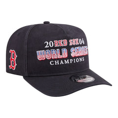 Boston Red Sox New Era 2004 World Series Champions Historic 9FIFTY A-Frame Snapback Hat - Navy Hats