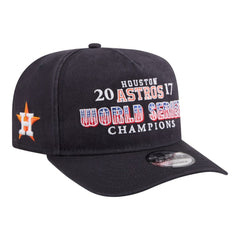 Houston Astros New Era 2017 World Series Champions Historic 9FIFTY A-Frame Snapback Hat - Navy Hats