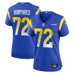 D.J. Humphries Los Angeles Rams Women's Team Game Jersey - Royal Jerseys