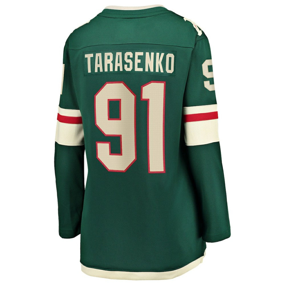 Vladimir Tarasenko Minnesota Wild Fanatics Women's Home Breakaway Jersey - Green | US 203292092