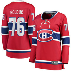 Zack Bolduc Montreal Canadiens Fanatics Women's Home Breakaway Jersey - Red | US 203292096