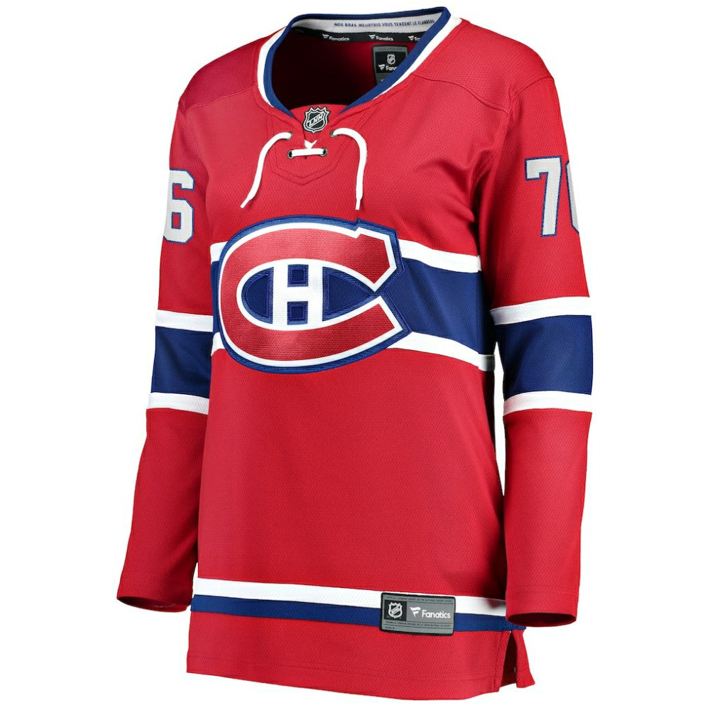 Zack Bolduc Montreal Canadiens Fanatics Women's Home Breakaway Jersey - Red | US 203292096