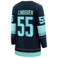 Ryan Lindgren Seattle Kraken Fanatics Women's Home Breakaway Jersey - Deep Sea Blue | US 203292098