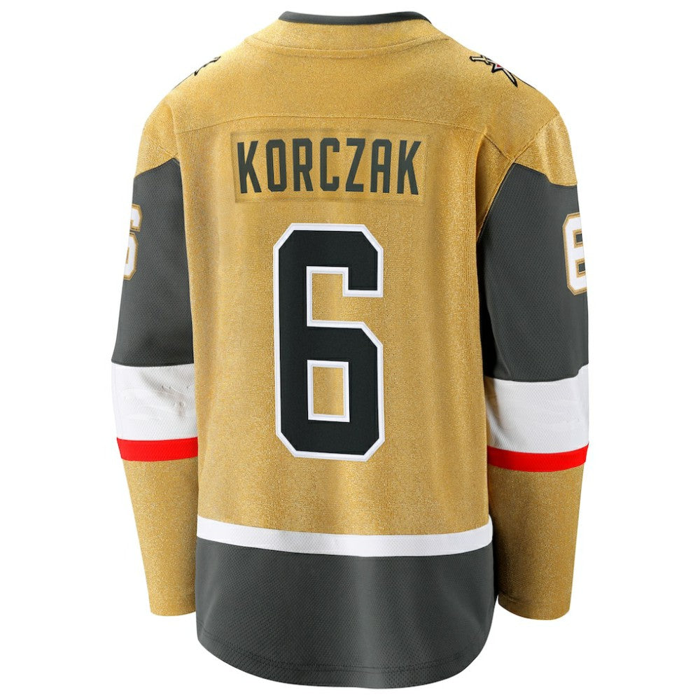 Kaedan Korczak Vegas Golden Knights Fanatics Home Breakaway Jersey - Gold | US 203292107
