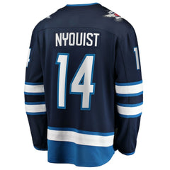 Gustav Nyquist Winnipeg Jets Fanatics Home Breakaway Jersey - Navy | US 203292109