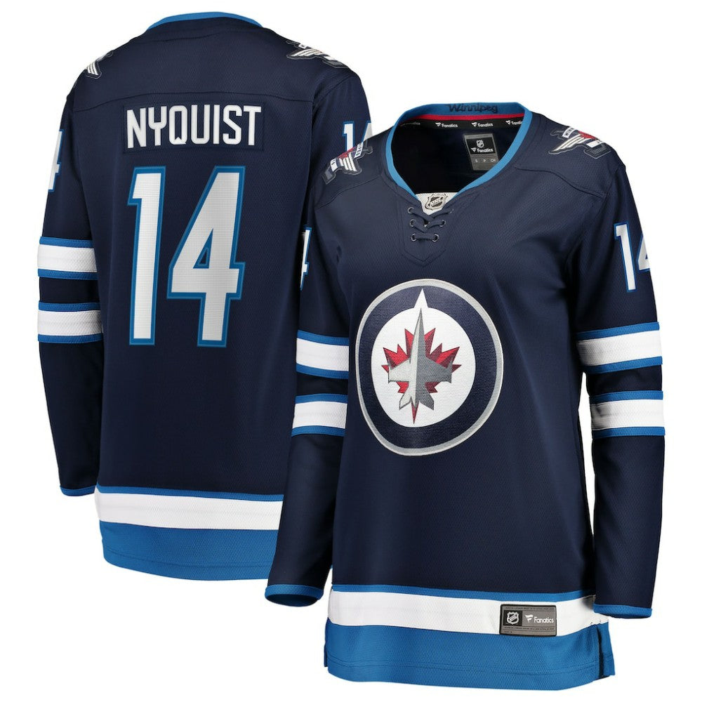 Gustav Nyquist Winnipeg Jets Fanatics Women's Home Breakaway Jersey - Navy | US 203292110