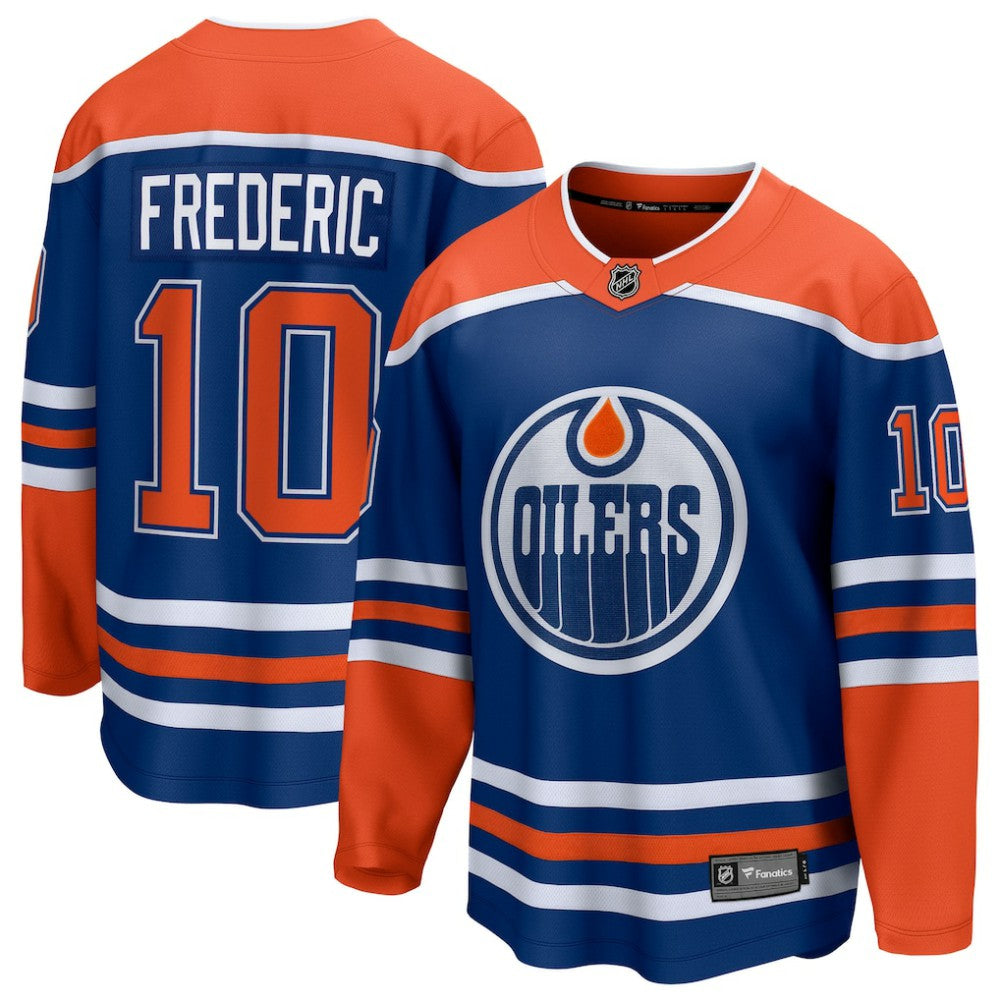 Trent Frederic Edmonton Oilers Fanatics Home Breakaway Jersey - Royal | US 203292111