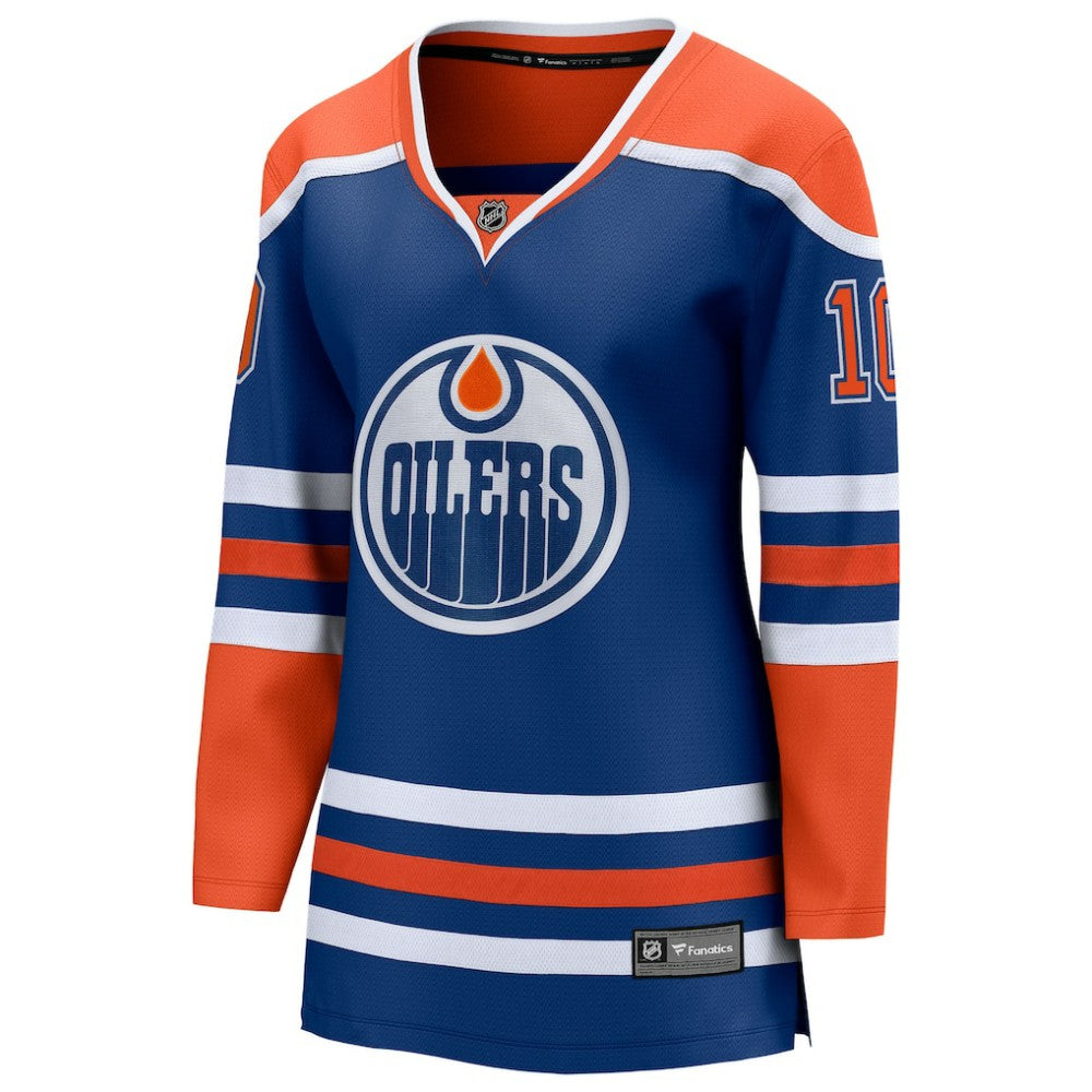 Trent Frederic Edmonton Oilers Fanatics Women's Home Breakaway Jersey - Royal | US 203292112