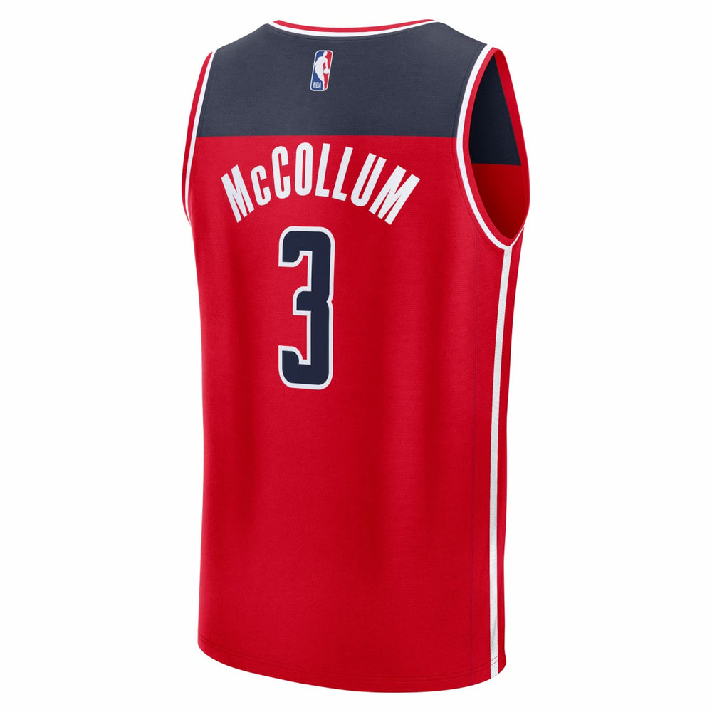 CJ McCollum Washington Wizards Youth Fast Break Replica Player Jersey Icon Edition Red - Fanatics