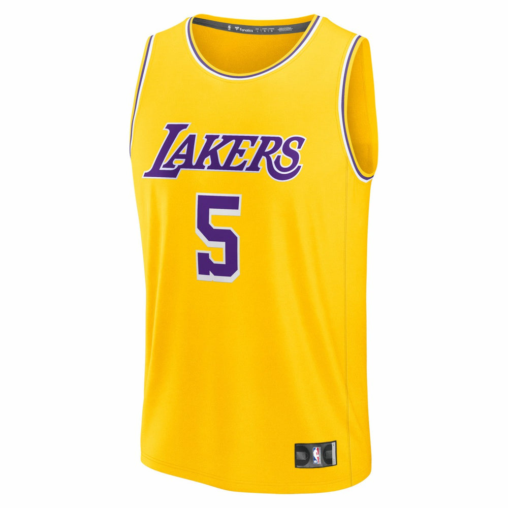 Deandre Ayton Los Angeles Lakers Fast Break Replica Player Jersey Icon Edition Gold - Fanatics