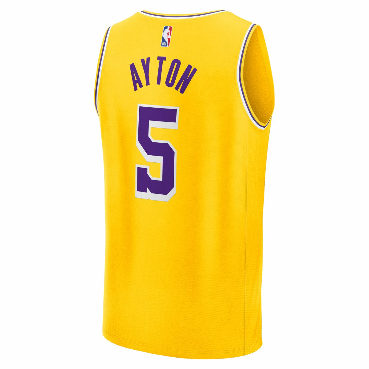 Deandre Ayton Los Angeles Lakers Fast Break Replica Player Jersey Icon Edition Gold - Fanatics