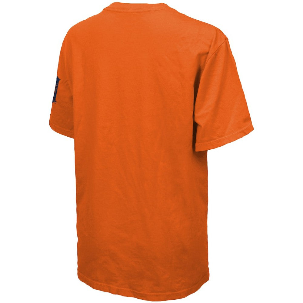 Tarik Skubal Detroit Tigers Majestic Threads Women's Oversized Name & Number T-Shirt - Orange T-shirts