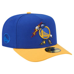Golden State Warriors Injection Cartoon Logo A-Frame 59FIFTY Fitted Hat Royal - New Era outlet