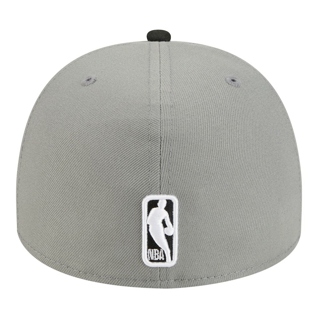 Brooklyn Nets Injection Cartoon Logo A-Frame 59FIFTY Fitted Hat Gray - New Era outlet