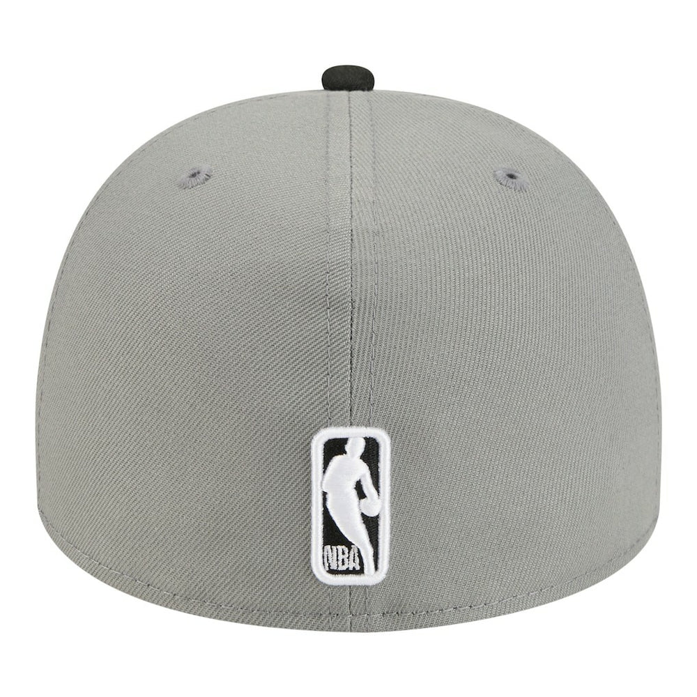 Brooklyn Nets Injection Cartoon Logo A-Frame 59FIFTY Fitted Hat Gray - New Era outlet