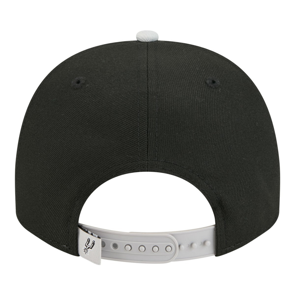 San Antonio Spurs Injection Cartoon Logo A-Frame 9FIFTY Adjustable Hat Black - New Era