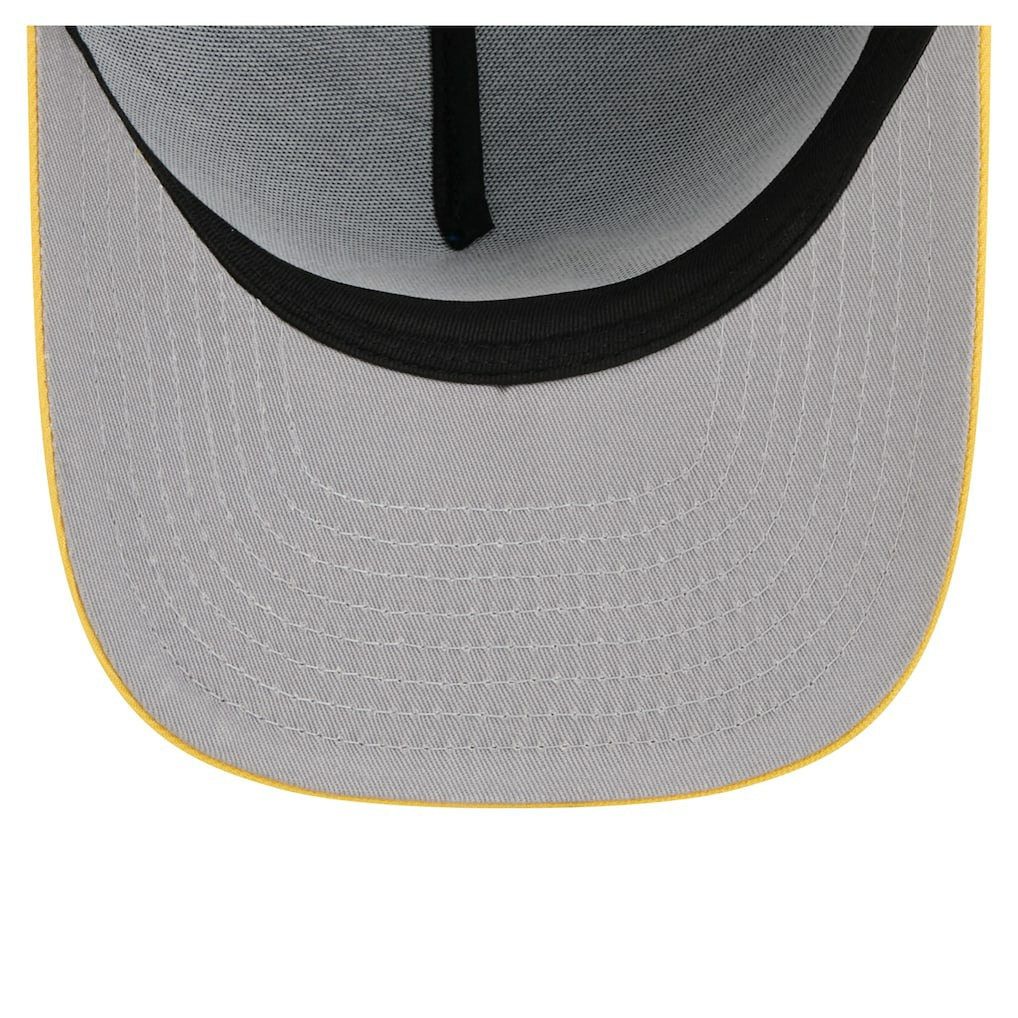Golden State Warriors Injection Cartoon Logo A-Frame 9FIFTY Adjustable Hat Royal - New Era