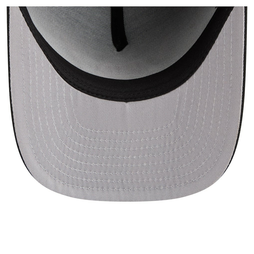 Atlanta Hawks Injection Cartoon Logo A-Frame 9FIFTY Adjustable Hat Black - New Era