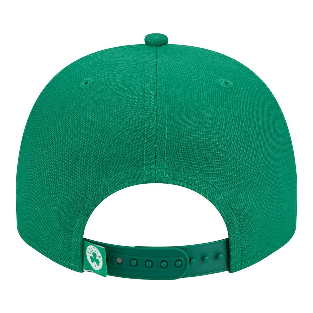 Boston Celtics Injection Cartoon Logo A-Frame 9FIFTY Adjustable Hat Kelly Green - New Era