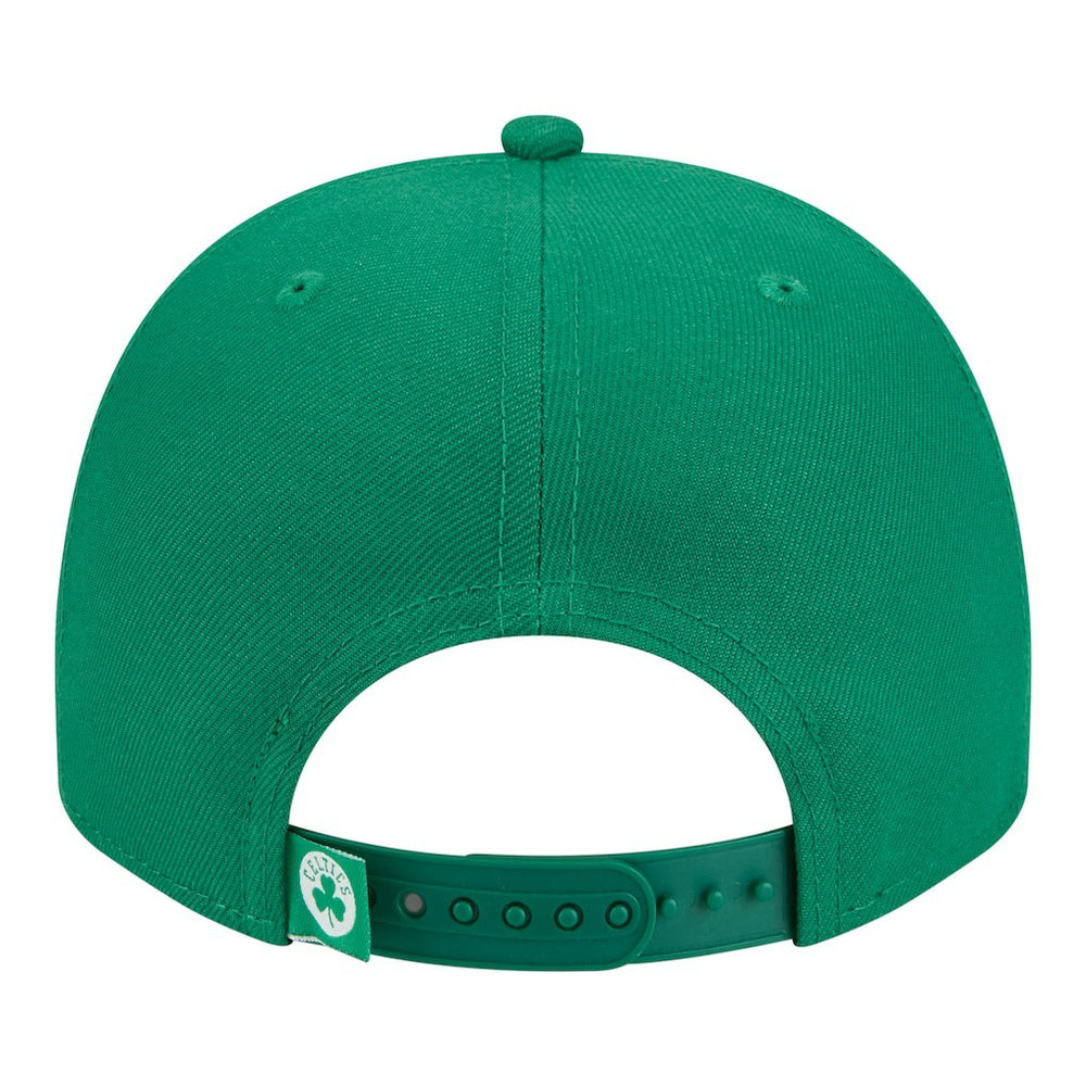 Boston Celtics Injection Cartoon Logo A-Frame 9FIFTY Adjustable Hat Kelly Green - New Era