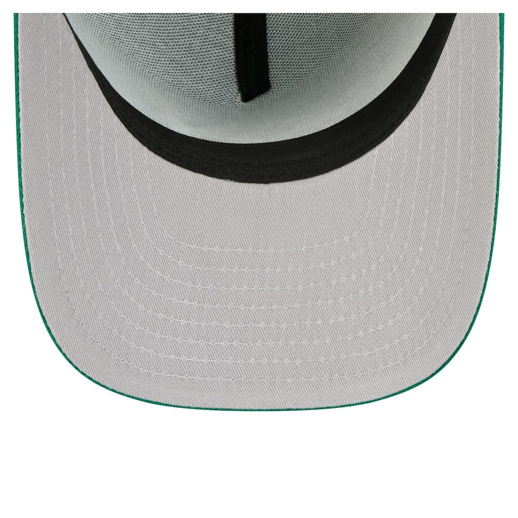 Boston Celtics Injection Cartoon Logo A-Frame 9FIFTY Adjustable Hat Kelly Green - New Era