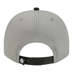 Brooklyn Nets Injection Cartoon Logo A-Frame 9FIFTY Adjustable Hat Gray - New Era