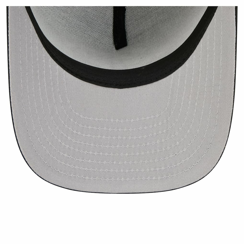 Brooklyn Nets Injection Cartoon Logo A-Frame 9FIFTY Adjustable Hat Gray - New Era