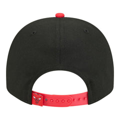 Chicago Bulls Injection Cartoon Logo A-Frame 9FIFTY Adjustable Hat Black - New Era