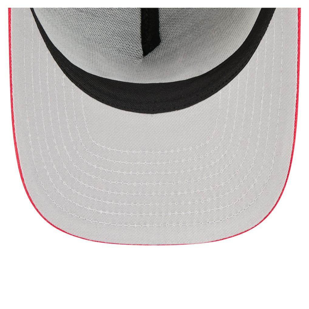 Chicago Bulls Injection Cartoon Logo A-Frame 9FIFTY Adjustable Hat Black - New Era