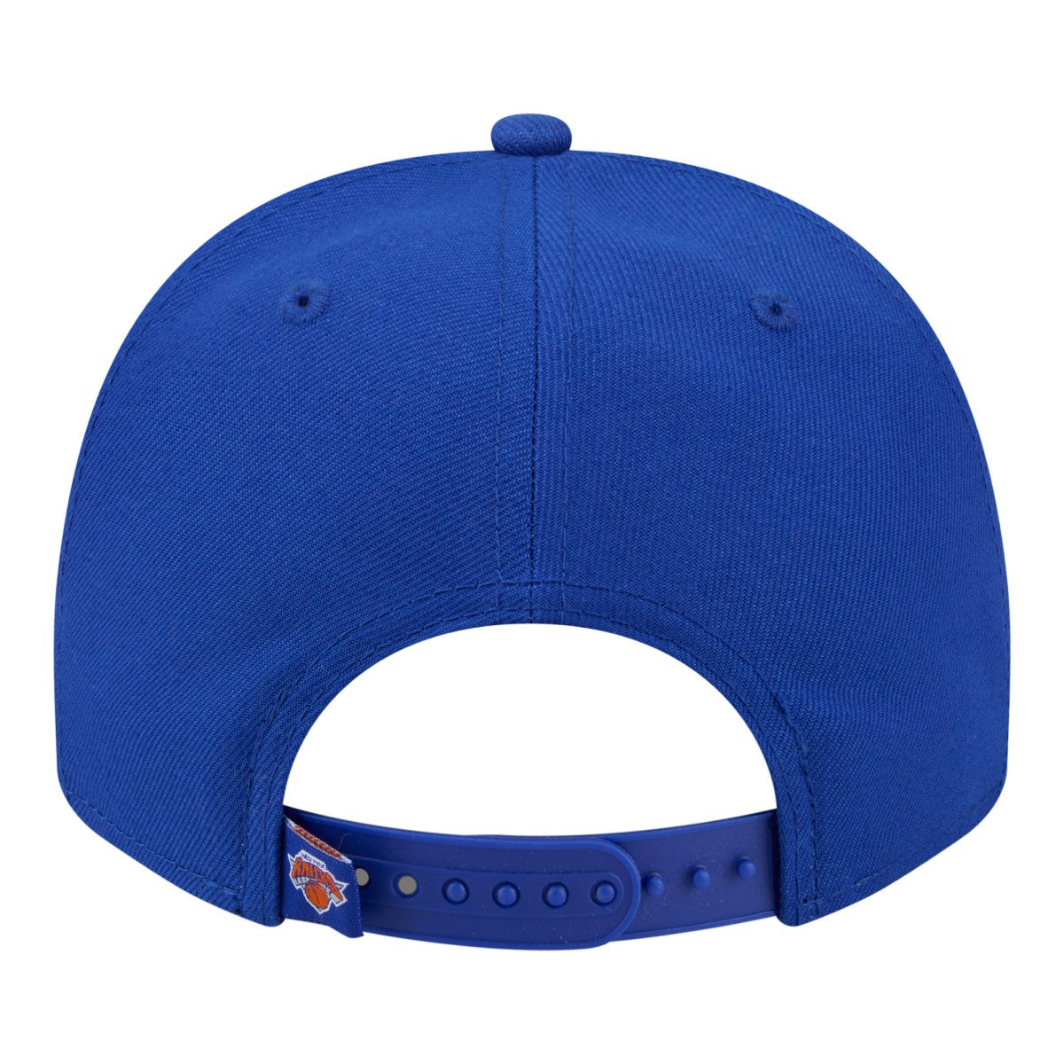 New York Knicks Injection Cartoon Logo A-Frame 9FIFTY Adjustable Hat Blue - New Era