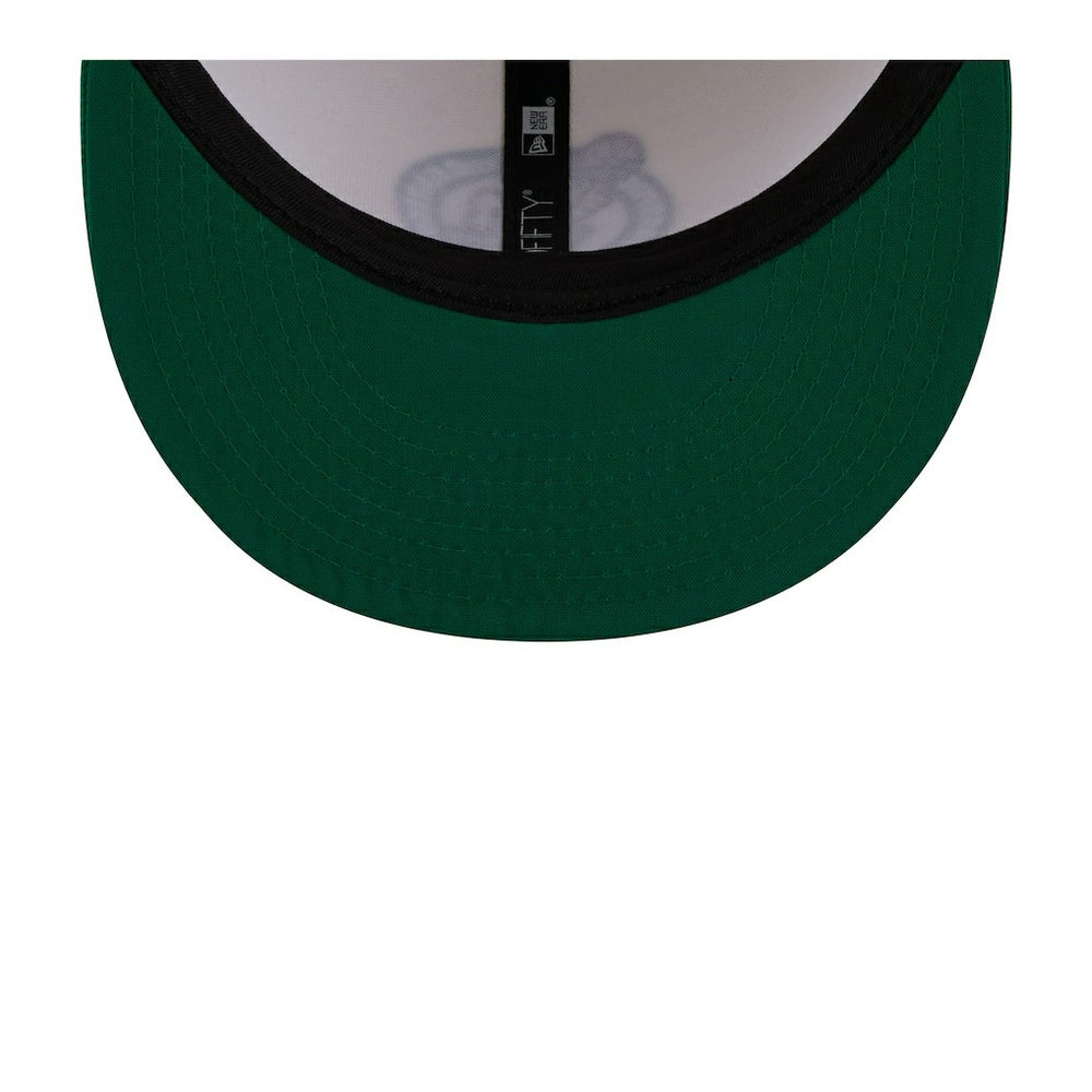 Boston Celtics Injection Localized 9FIFTY Snapback Hat White - New Era