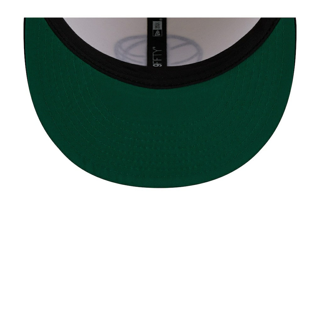 Brooklyn Nets Injection Localized 9FIFTY Snapback Hat White - New Era
